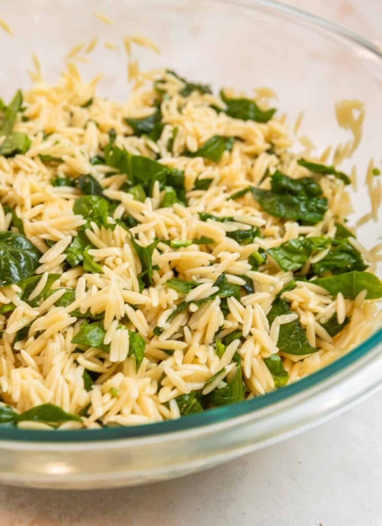 Pesto Orzo Salad