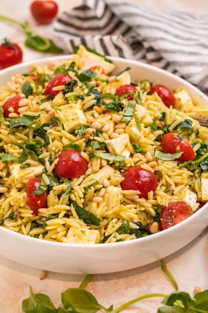 Pesto Orzo Salad