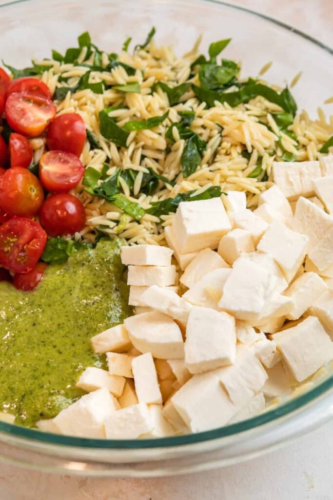 Pesto Orzo Salad