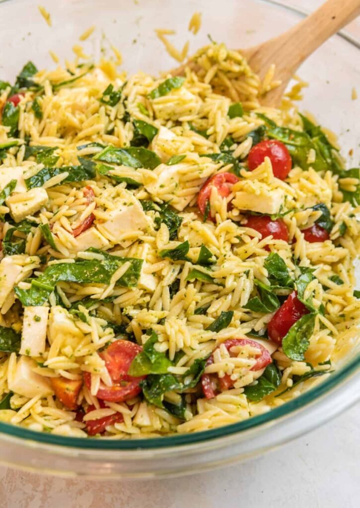 Pesto Orzo Salad