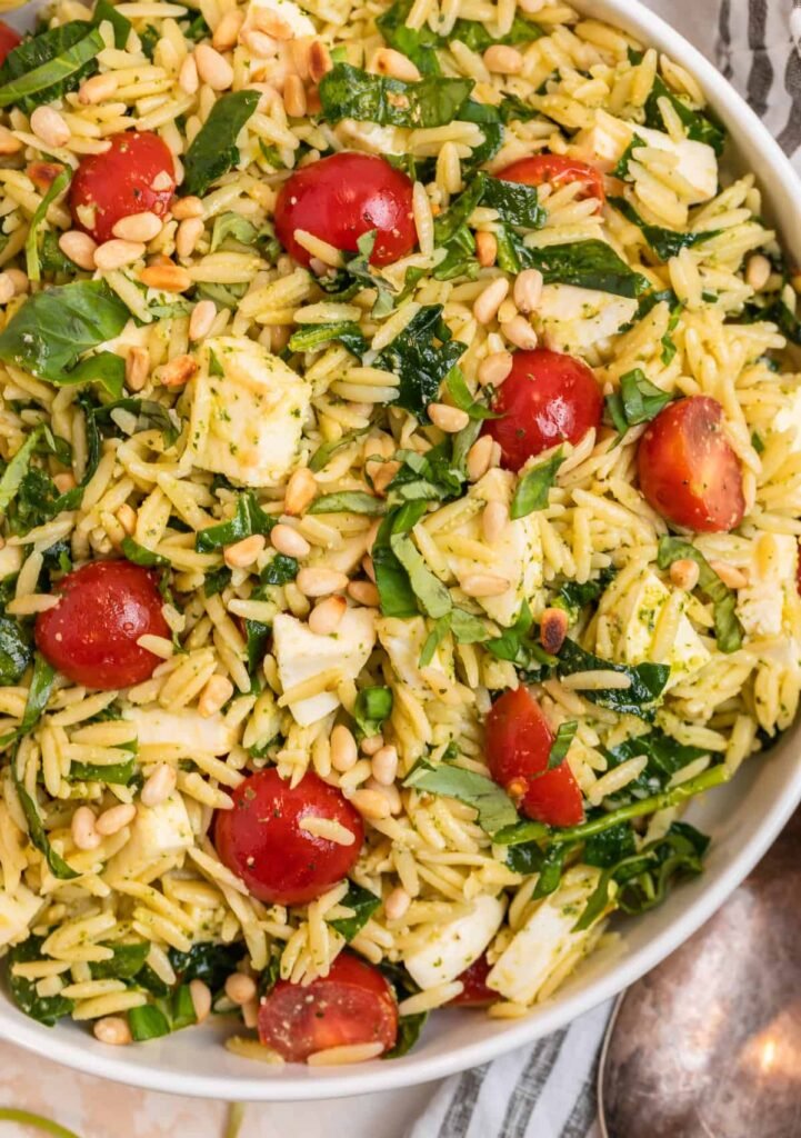 Pesto Orzo Salad