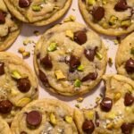 Pistachio Chocolate Chip Cookies