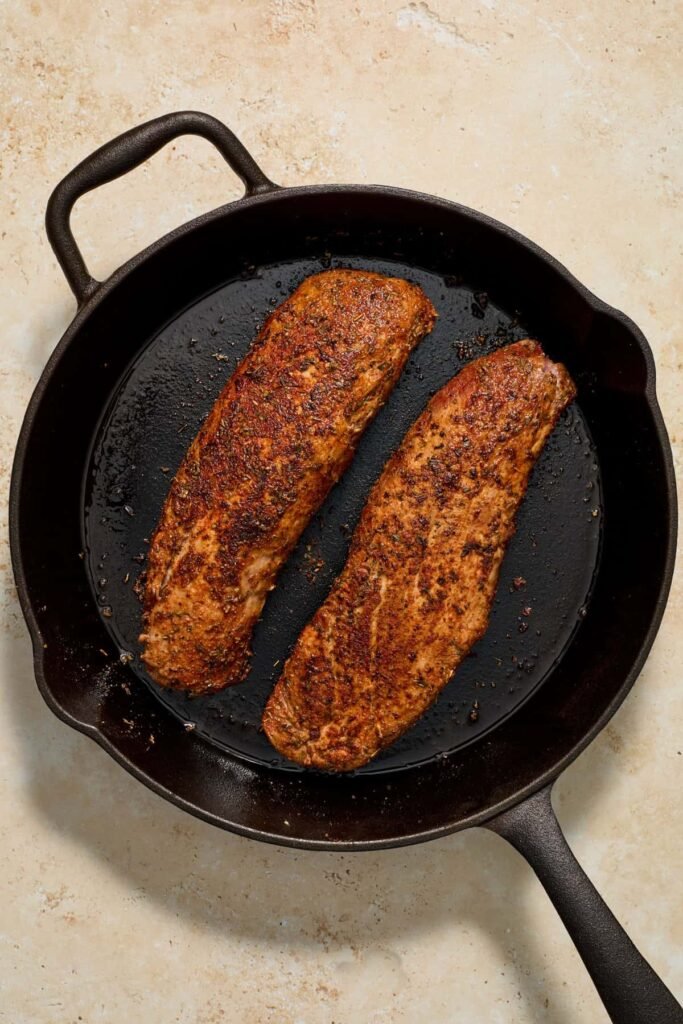 Pork Tenderloin with Mustard Sauce