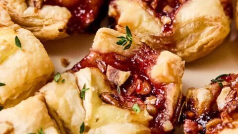 Puff Pastry Brie Bites