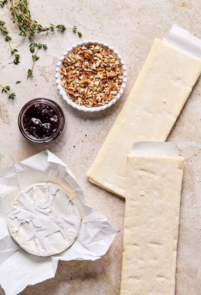 Puff Pastry Brie Bites
