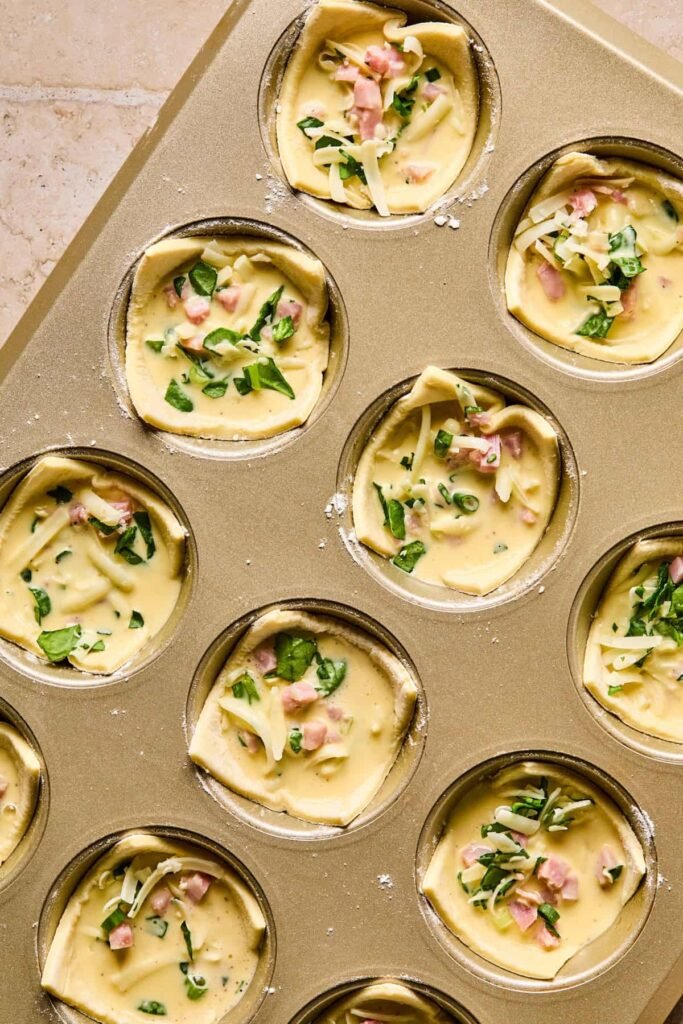 Puff Pastry Quiche
