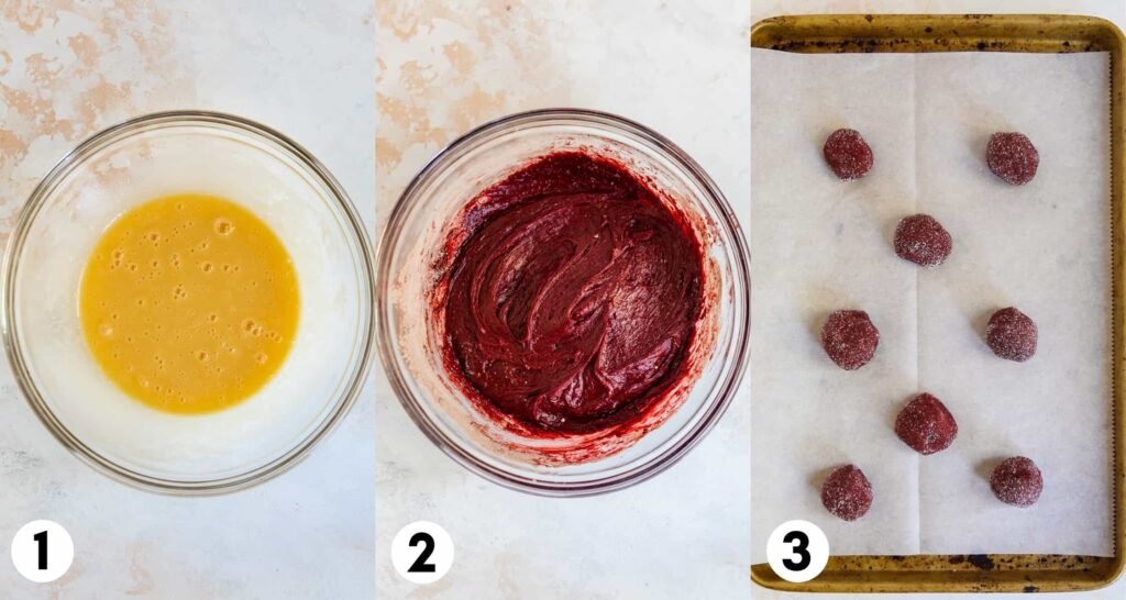 Red Velvet Cake Mix Cookies 