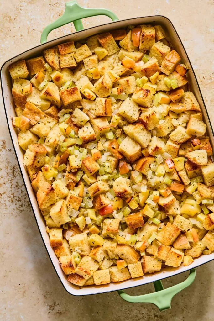 Simple Apple Sage Stuffing