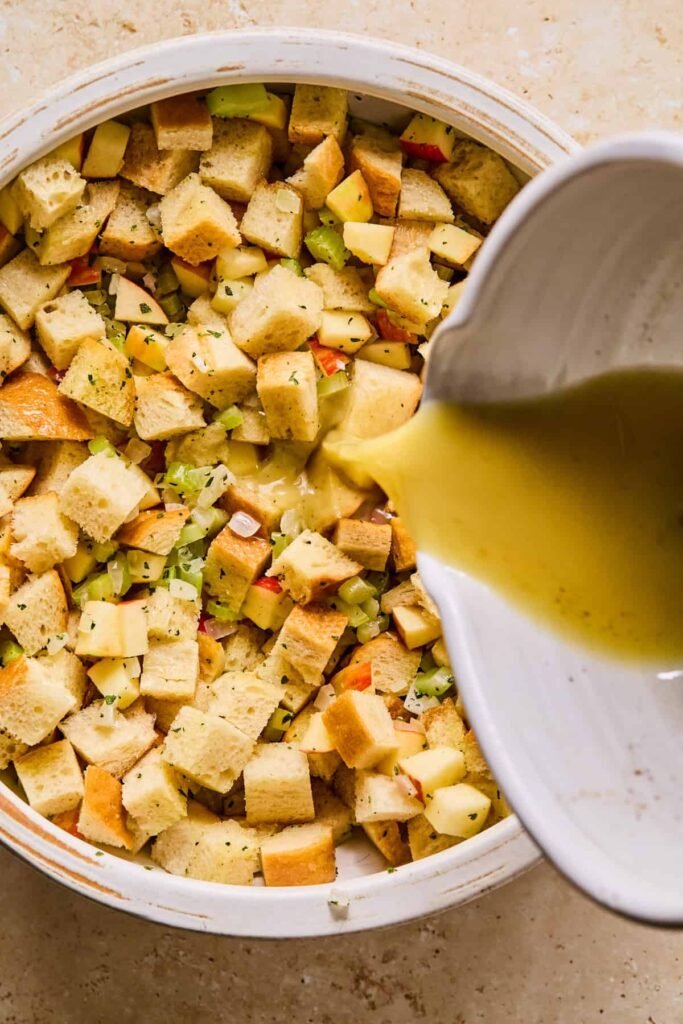 Simple Apple Sage Stuffing