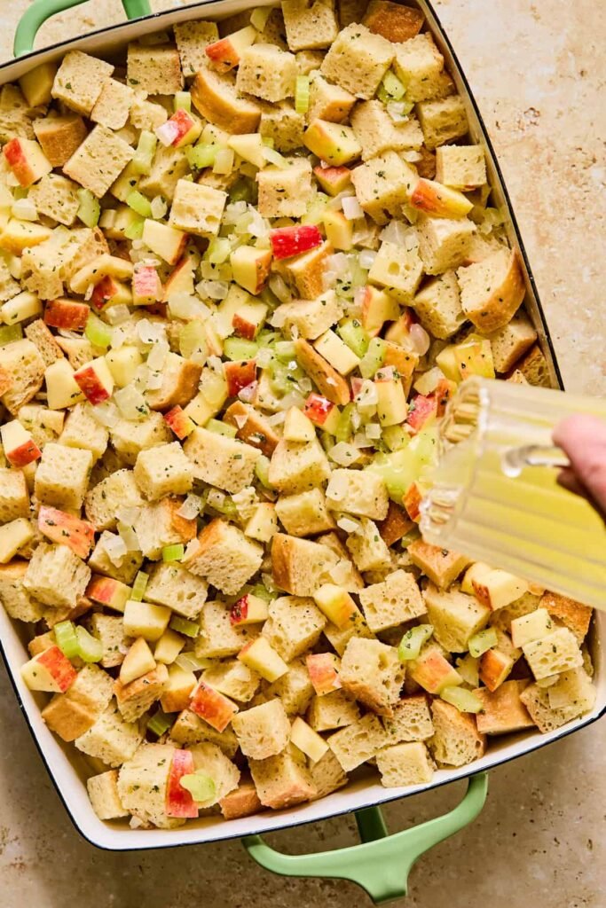 Simple Apple Sage Stuffing