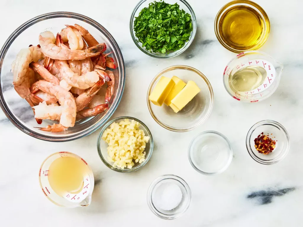 Simple Garlic Shrimp