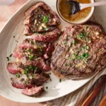 Sirloin Steak with Garlic Butter Recipe