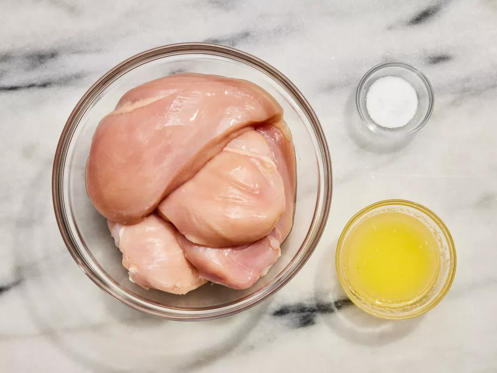 Three-Ingredient Baked Chicken Breasts