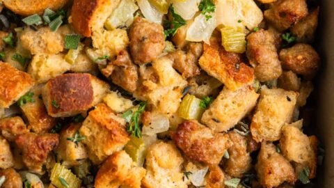Turkey Sausage Stuffing