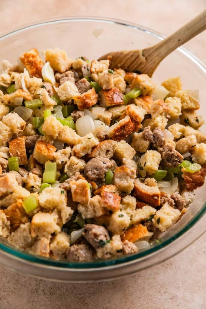 Turkey Sausage Stuffing