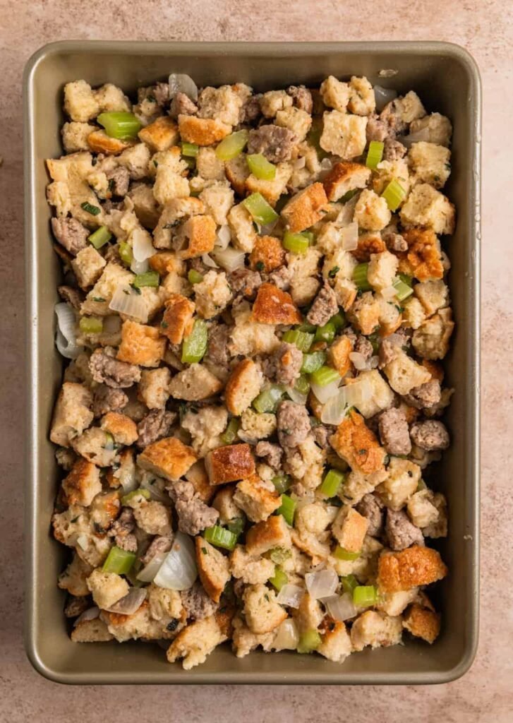 Turkey Sausage Stuffing