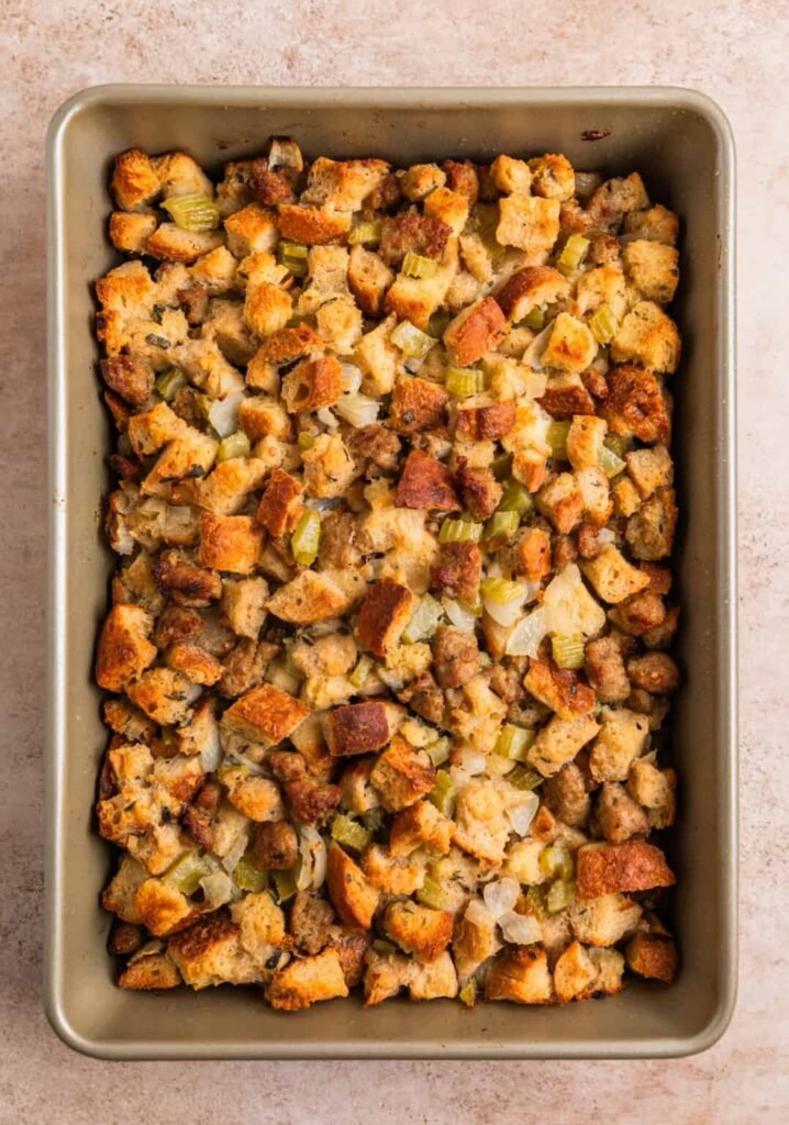 Turkey Sausage Stuffing
