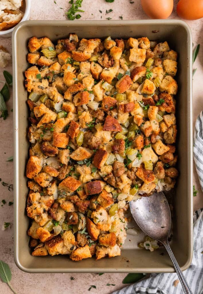 Turkey Sausage Stuffing