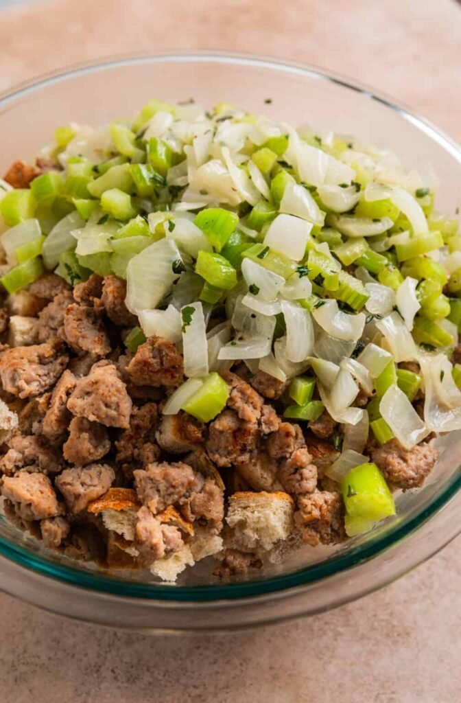 Turkey Sausage Stuffing