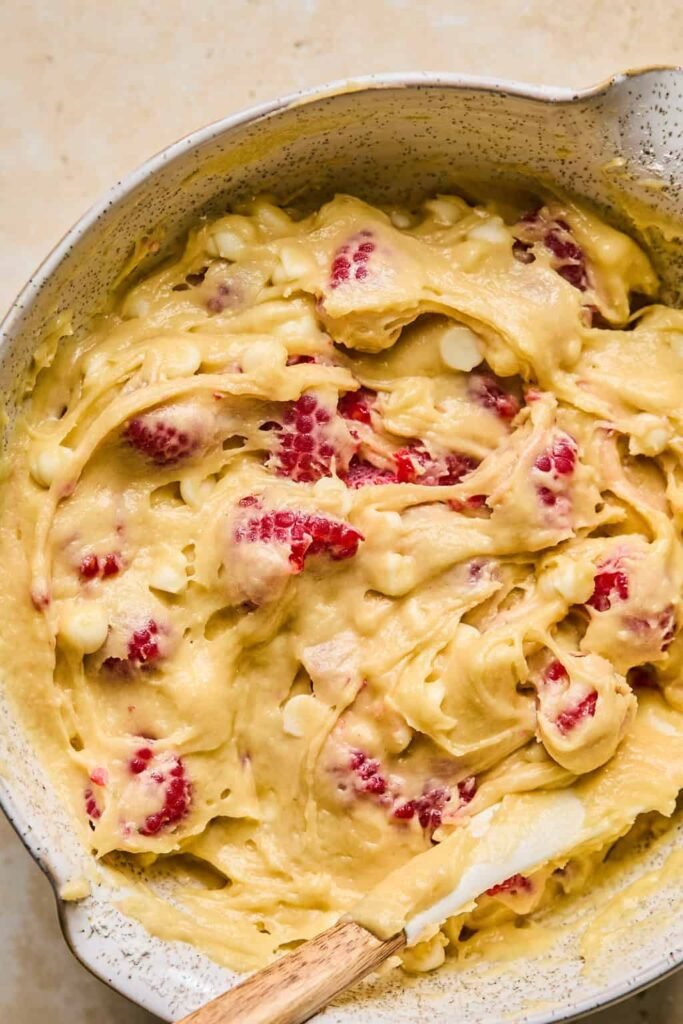 White Chocolate Raspberry Muffins