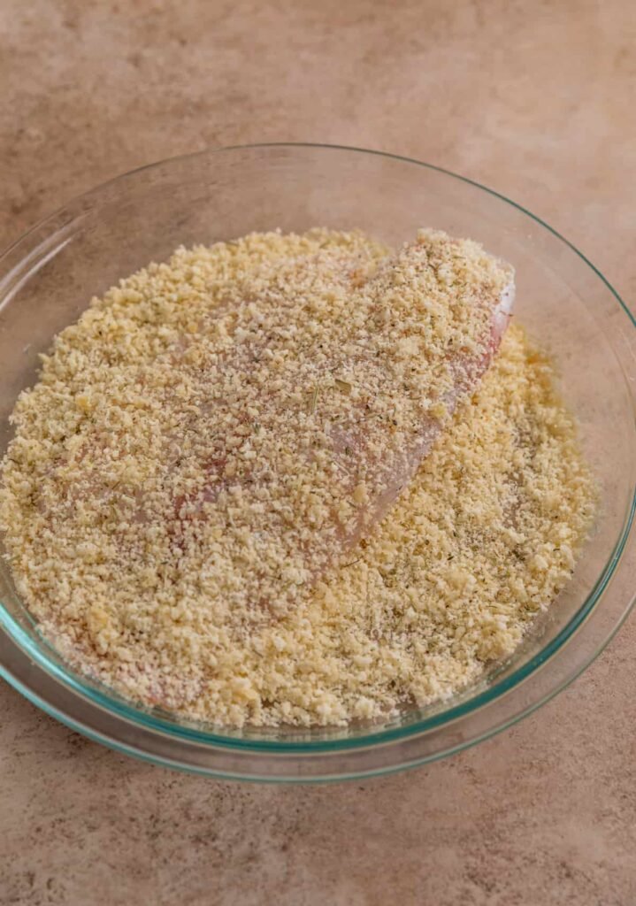 Air Fryer Parmesan-Crusted Tilapia