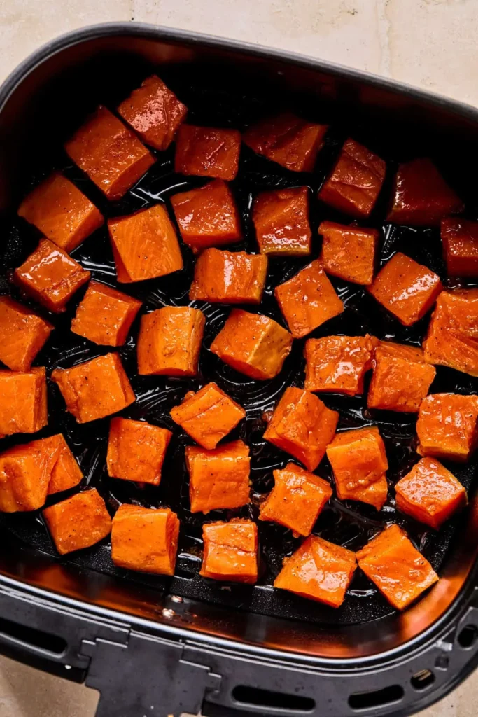Air Fryer Salmon Bites