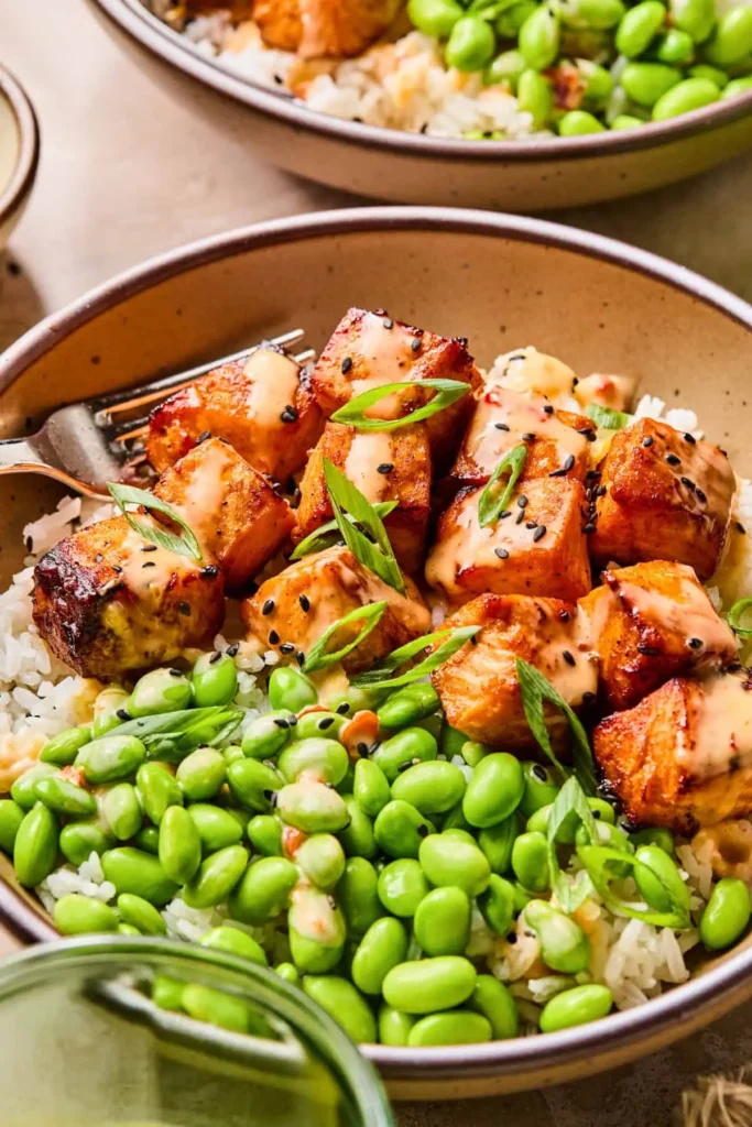 Air Fryer Salmon Bites