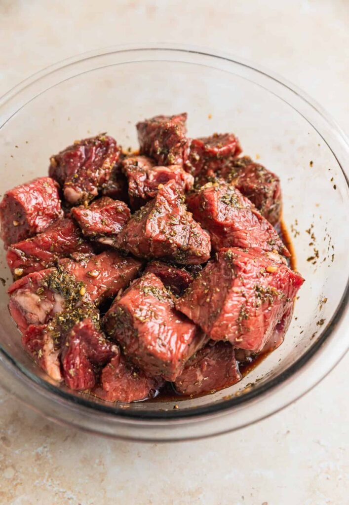 Air Fryer Steak Bites
