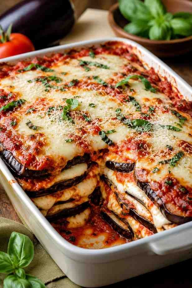 Aubergine Parmesan Recipe