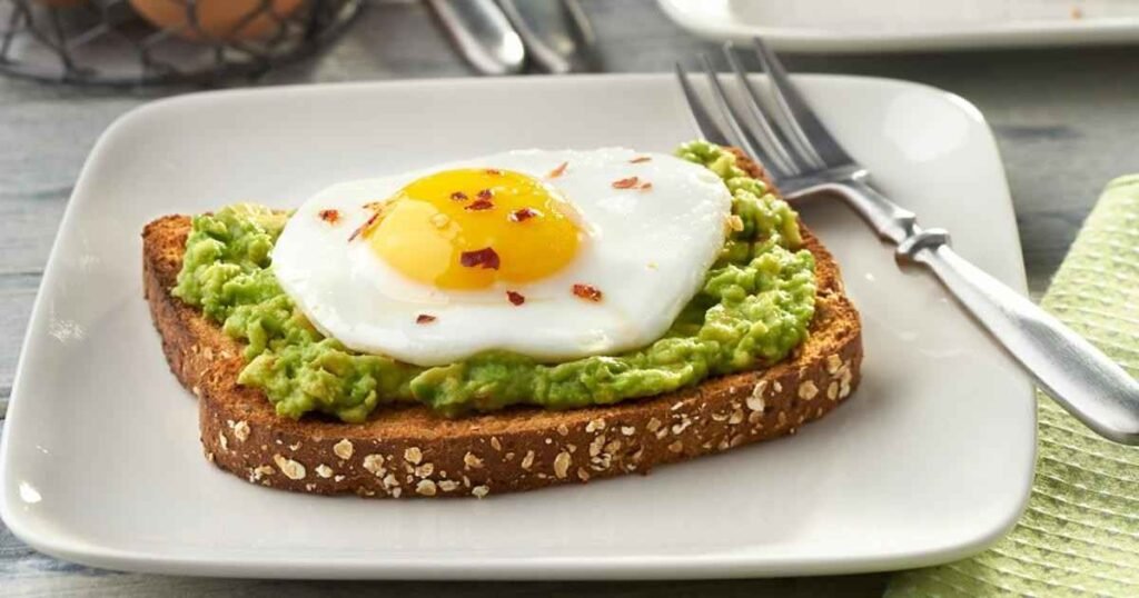 Avocado Toast on Wholegrain Bread