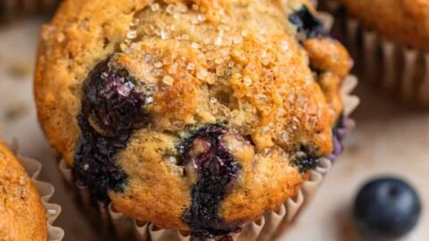 Banana Blueberry Muffins