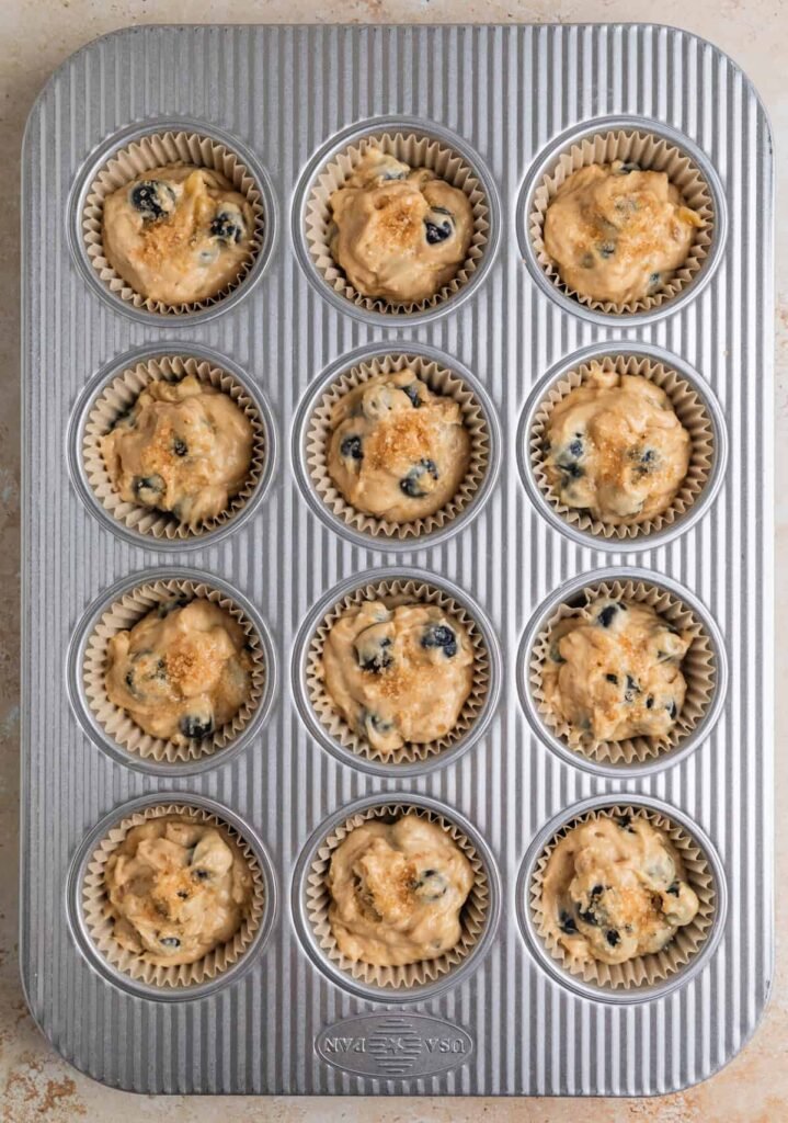 Banana Blueberry Muffins