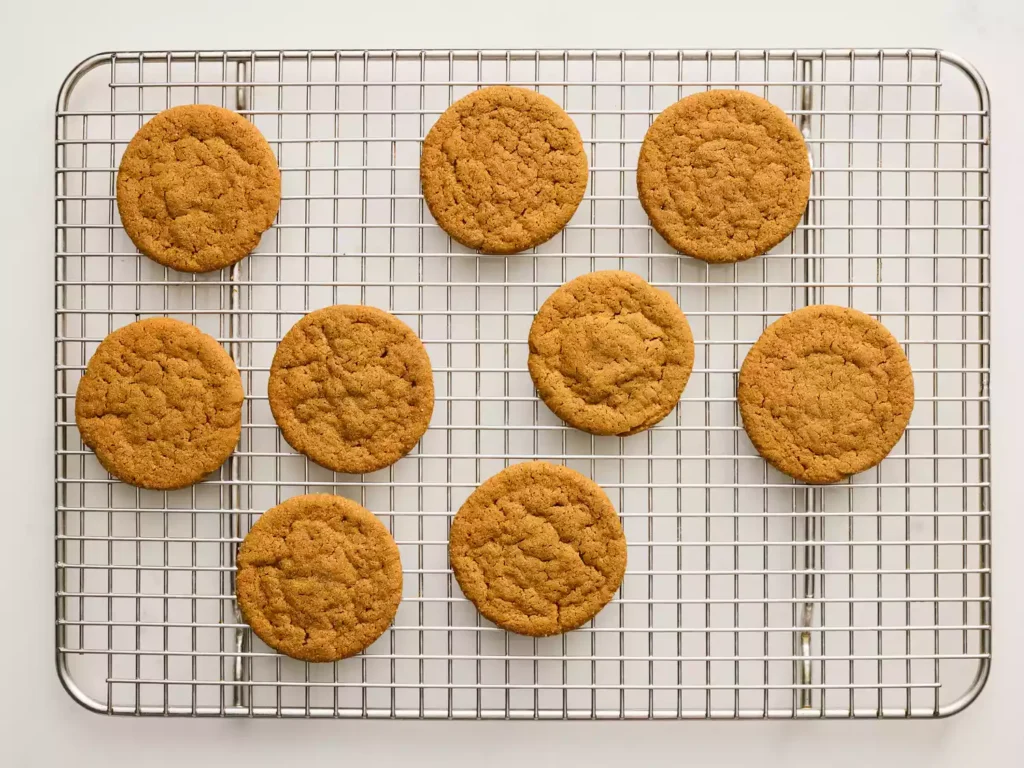 Big Soft Ginger Cookies
