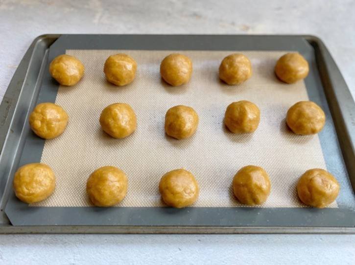 Cake Mix Peanut Butter Cookies