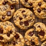 Gluten Free Almond Flour Oatmeal Chip Cookies