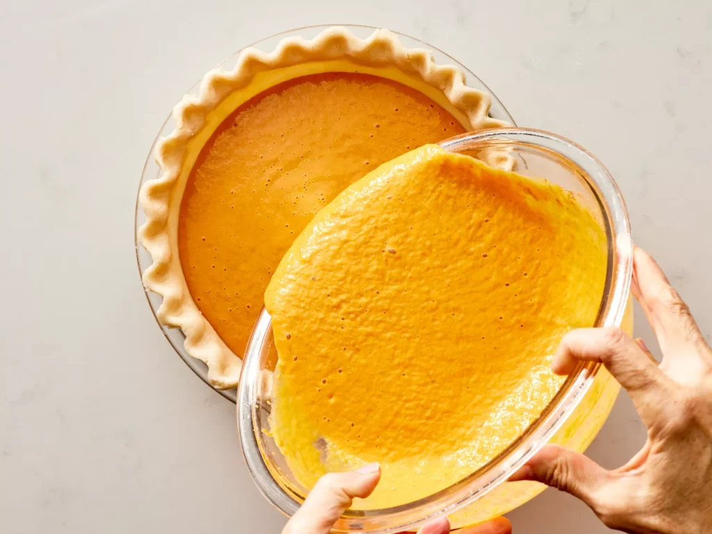 Homemade Fresh Pumpkin Pie