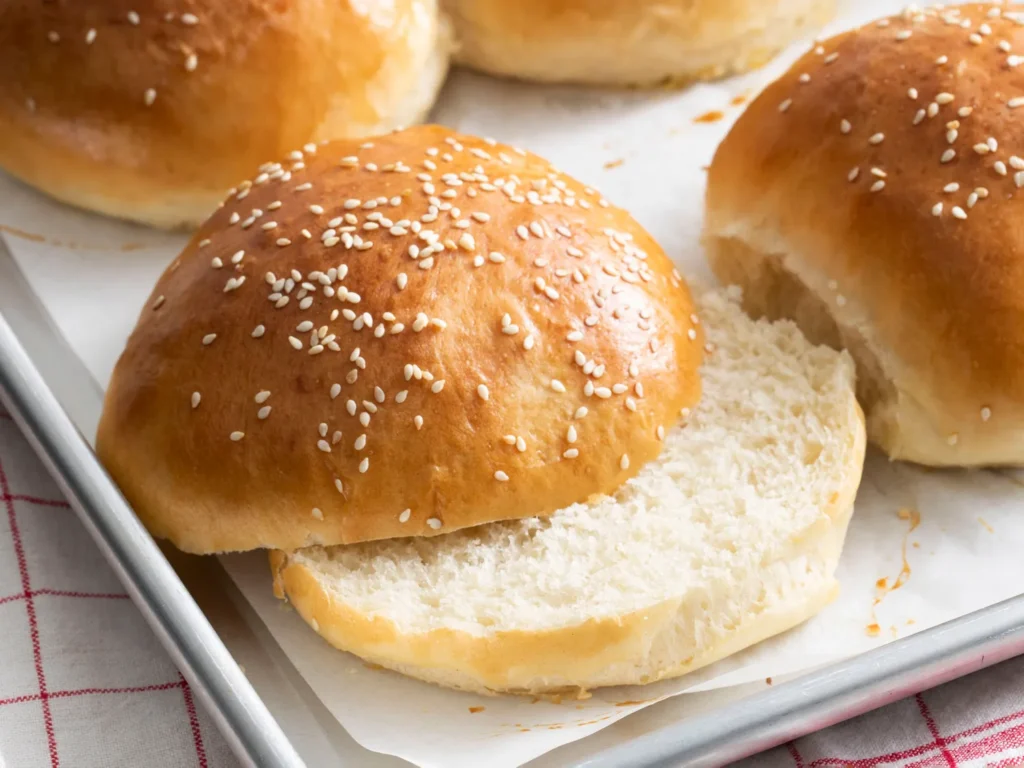 Homemade Hamburger Buns