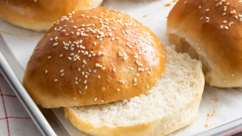 Homemade Hamburger Buns