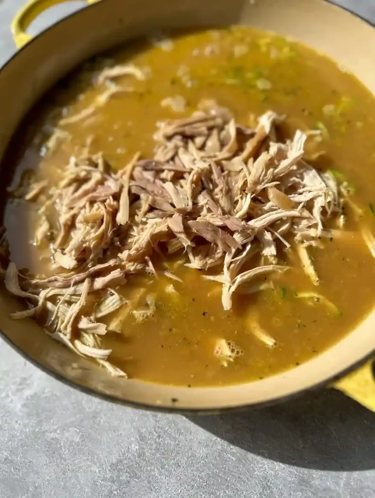Mediterranean Lemon Chicken Soup