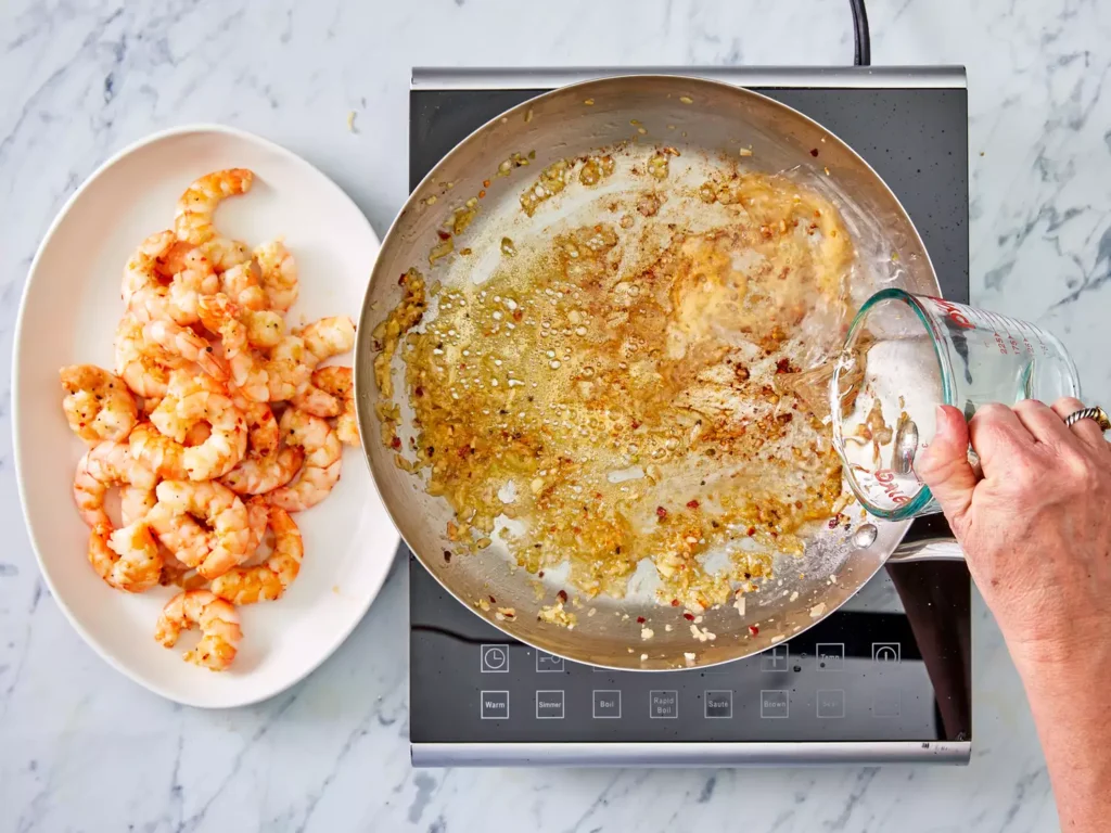 Shrimp Scampi with Pasta