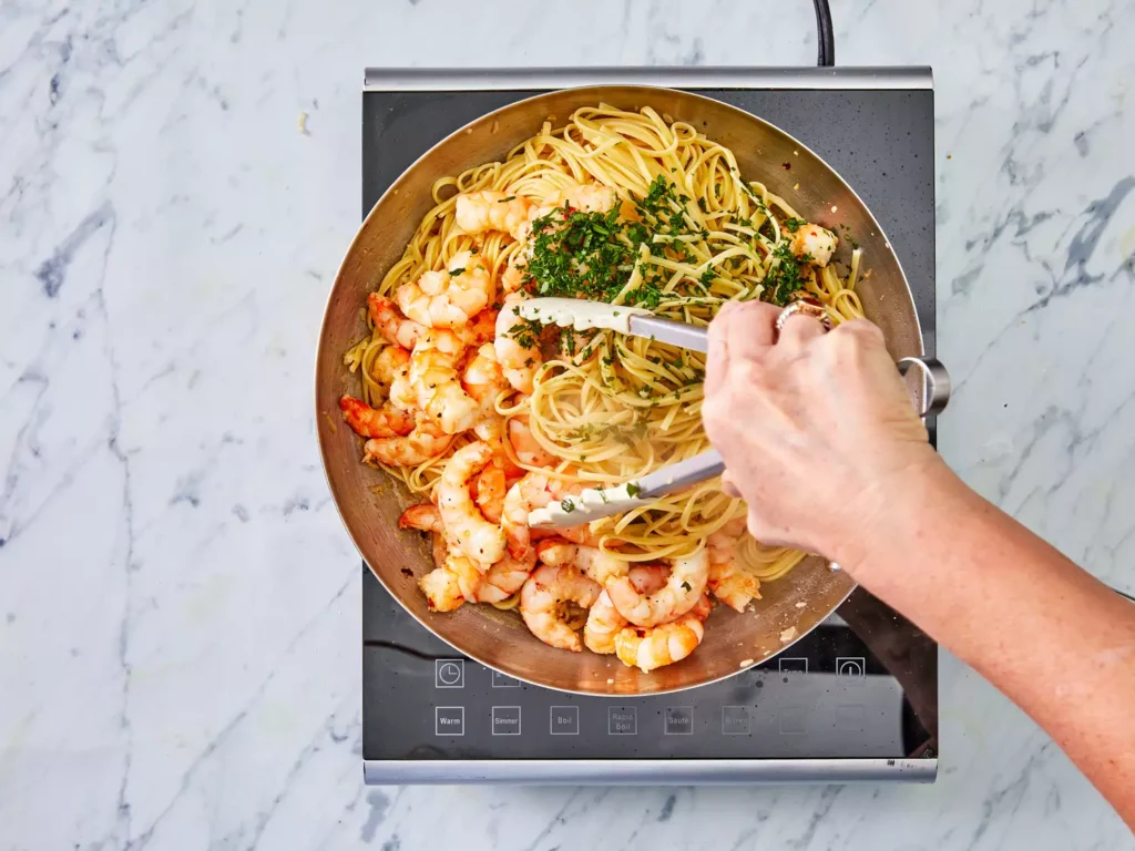 Shrimp Scampi with Pasta