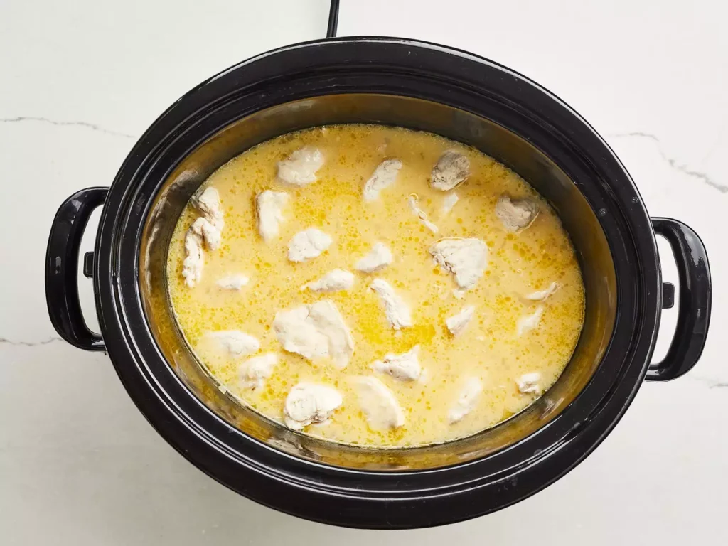 Slow Cooker Chicken and Dumplings