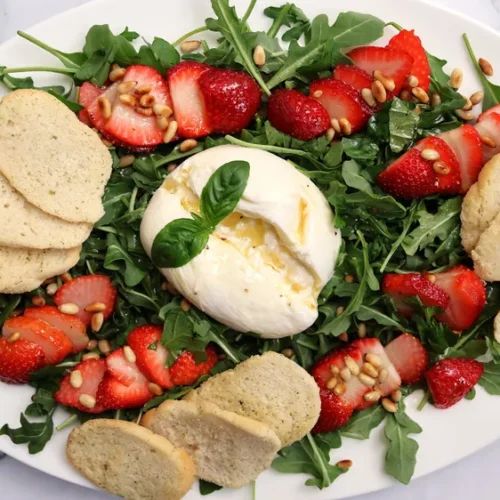 Strawberry Burrata Salad