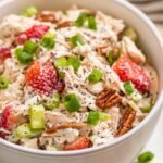Strawberry Poppy Seed Pecan Chicken Salad