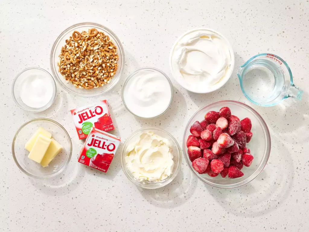 Strawberry Pretzel Salad
