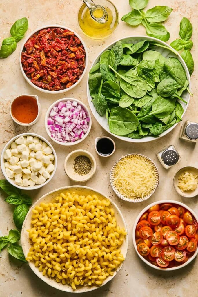 Sun-Dried Tomato Pasta Salad