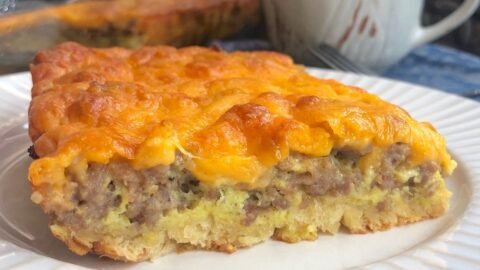 The Best 4 Ingredient Sausage Breakfast Casserole