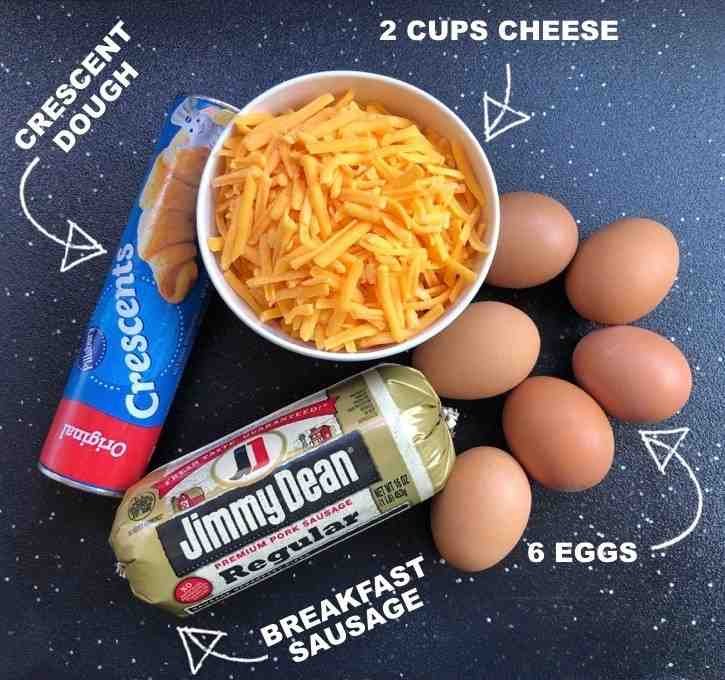 The Best 4 Ingredient Sausage Breakfast Casserole