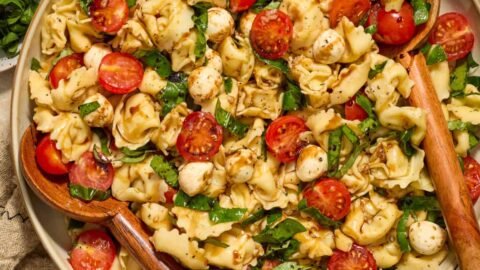 Tortellini Caprese Salad