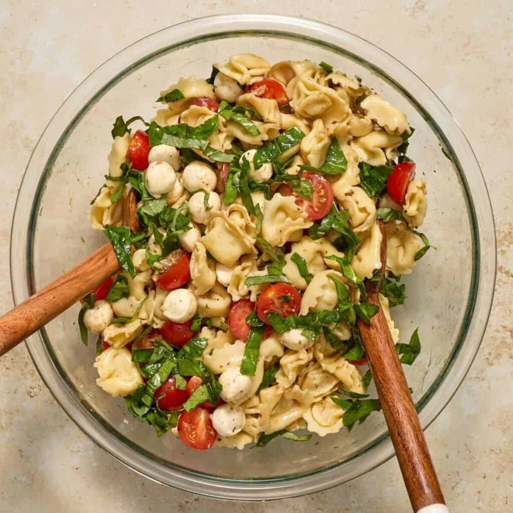 Tortellini Caprese Salad